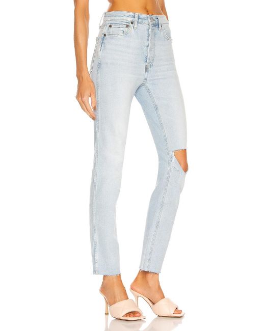 RE/DONE Cotton 80's Slim Straight in 