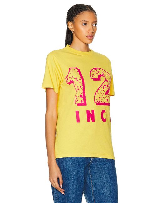 Bianca Chandon Yellow 12 Inch T-shirt for men