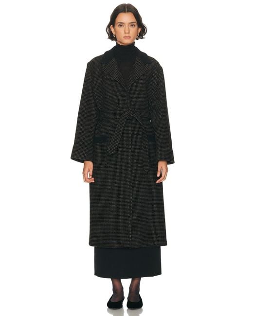 Bode Black Hemlock Coat