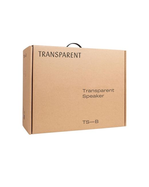 Transparent Black Speaker