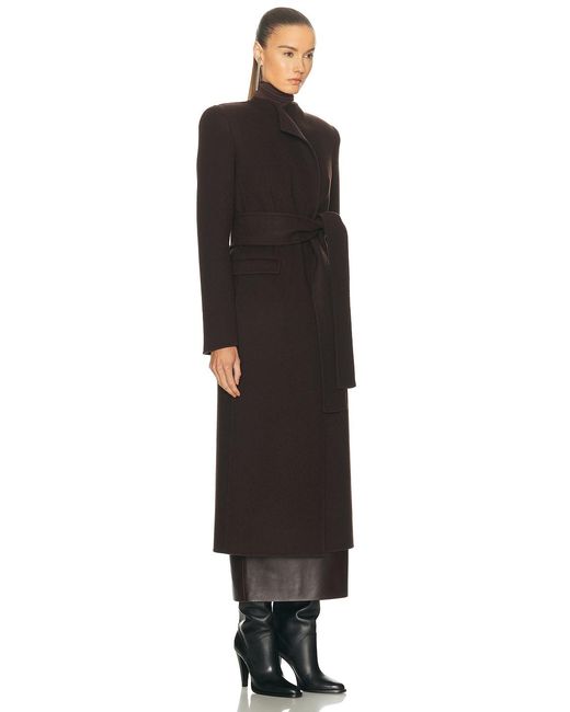 Khaite Black Jelson Coat