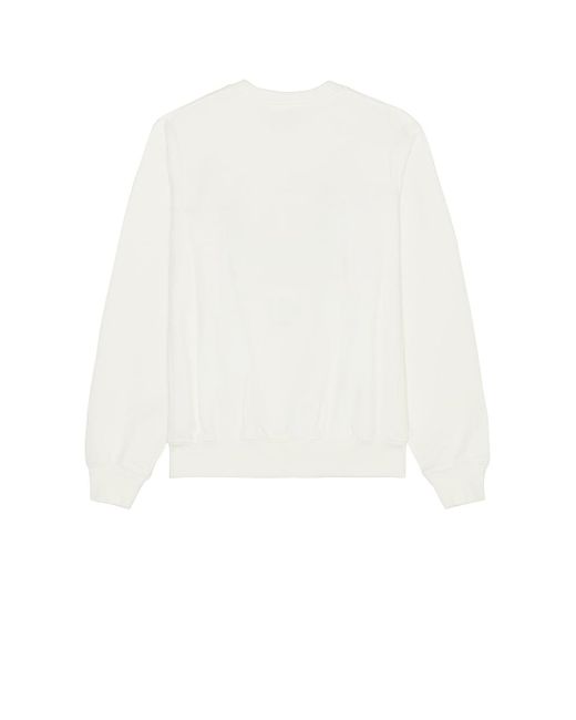 Casablanca White Casa Way Mountain Embroidered Sweatshirt for men