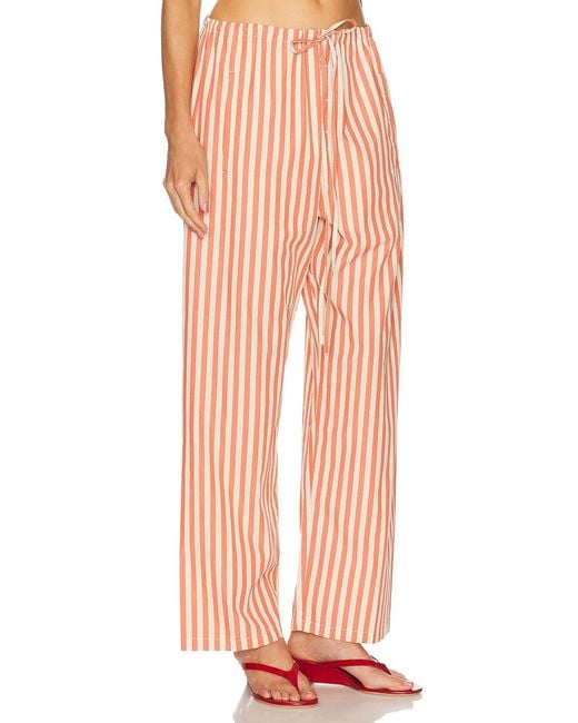 Bode Pink Rancho Pajama Pants