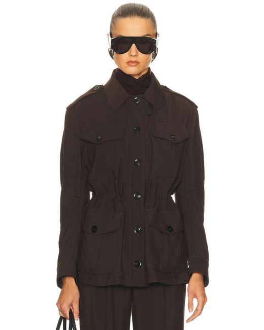 Tom Ford Brown Tailored Field Jacket