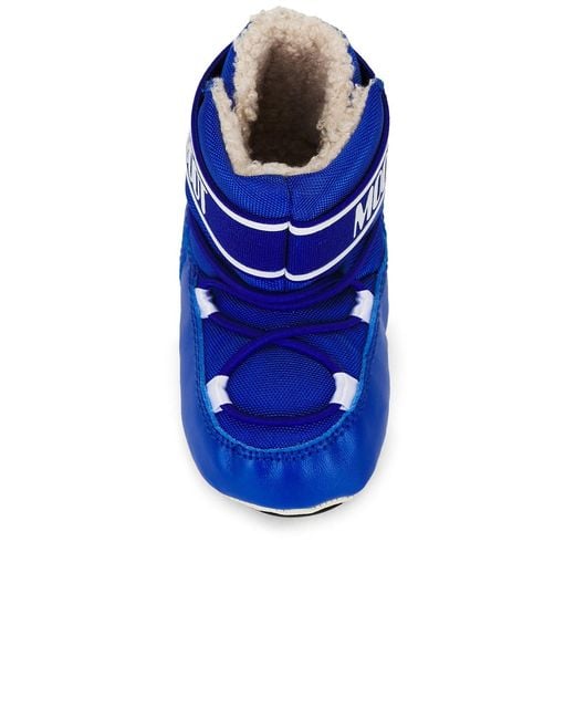 Moon Boot Blue Crib Nylon Boot