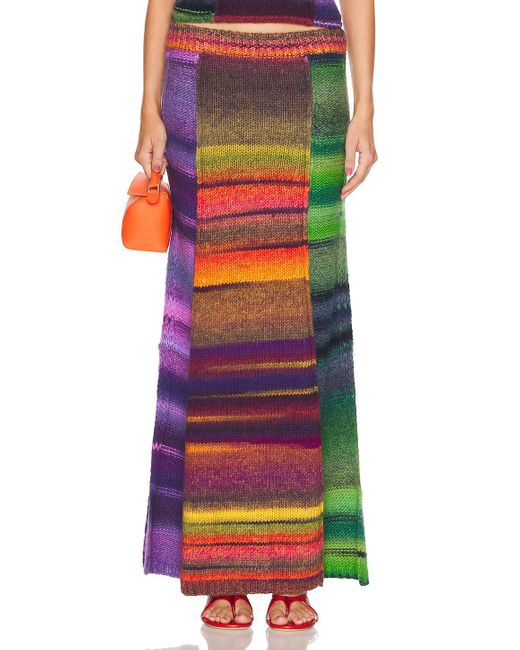 Christopher John Rogers Multicolor For Fwrd Maxi Skirt