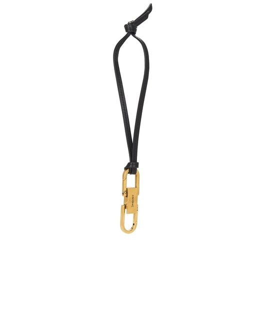 Saint Laurent Black Keyring for men