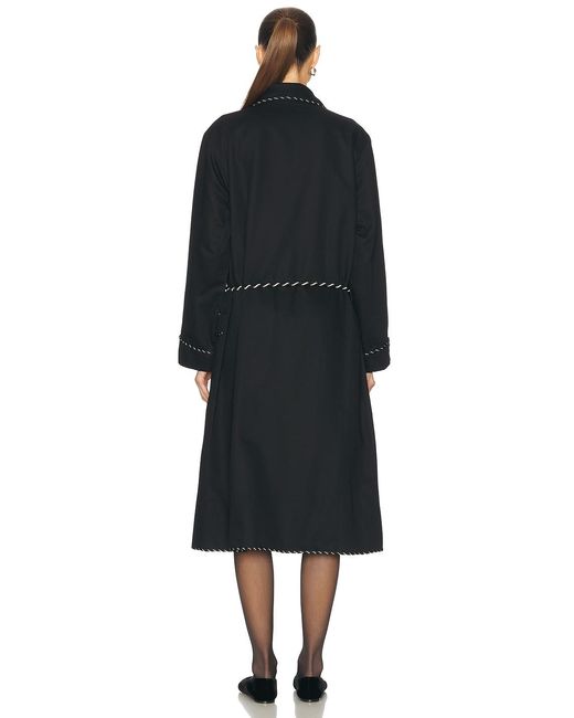 Bode Black Podium Coat