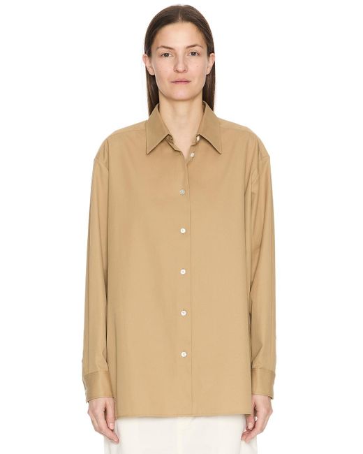 The Row Natural Tansy Shirt