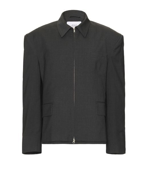 Bianca Saunders Black Pencil Jacket for men