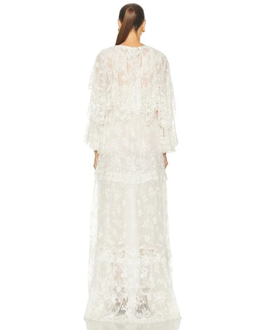 LoveShackFancy White Roylan Dress