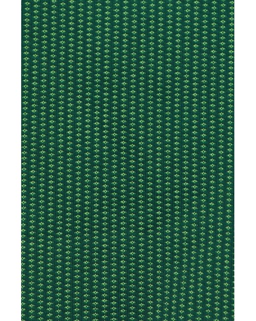 Casablanca Green Seamless Zip Through Jacket