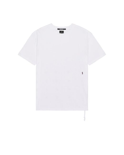 Ksubi Cotton 4 X 4 Biggie T-shirt in Grey Marle Mens Clothing T-shirts Short sleeve t-shirts for Men White 