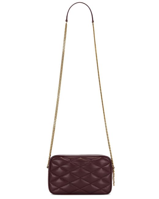 Saint Laurent Purple Mini Camera Bag