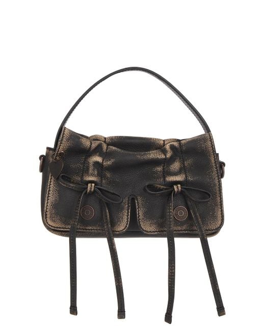 Acne Black Multi Pocket Micro Bag