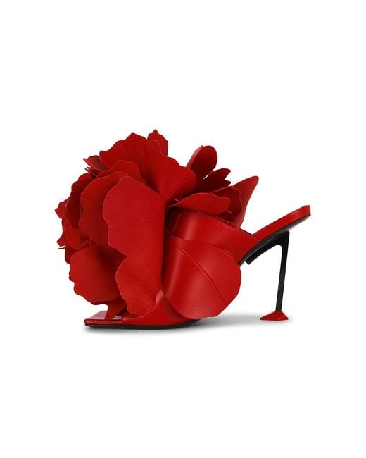 Givenchy Red Boudoir Rose Mule