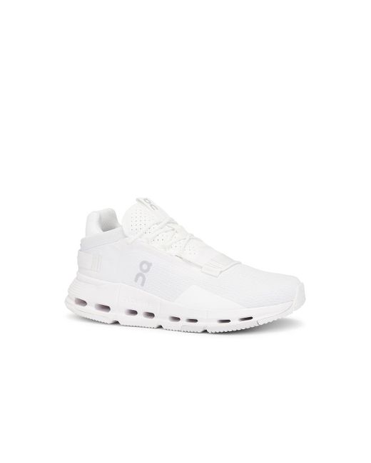 On Shoes White Cloudnova 2 for men