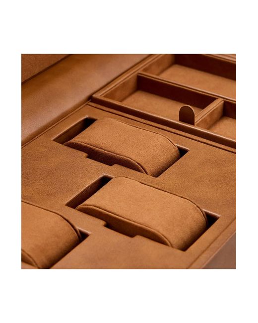 Wolf Brown Brogue Double Winder With Storage