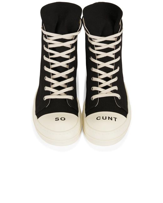 Rick Owens Black Sneaks for men