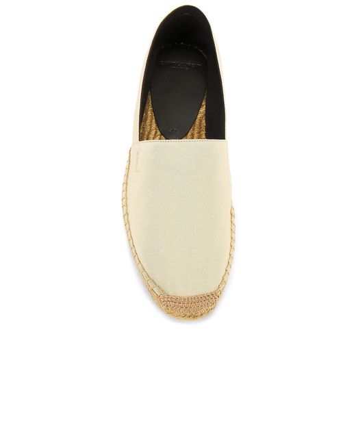 Saint Laurent White Espadrille for men