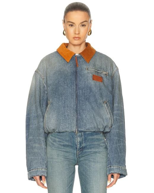 Acne Blue Okra Jacket