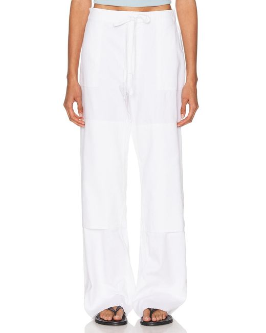 Re/done White Beach Pant