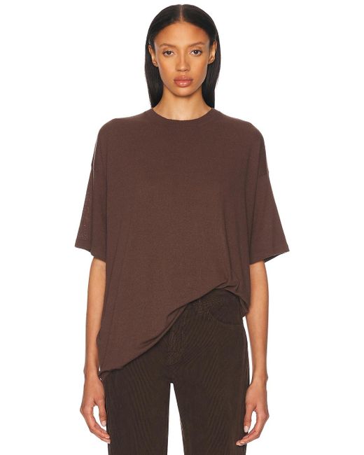 The Row Brown Jockton Top