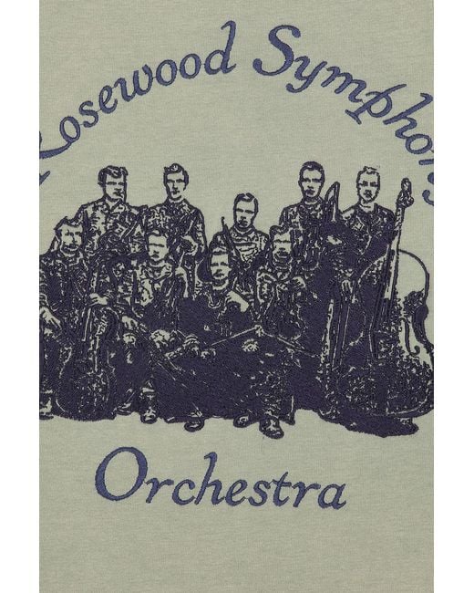 Samuel Zelig Gray Orchestra Tee for men