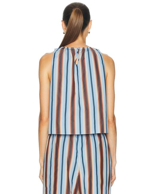 Solid & Striped Blue The Dev Top