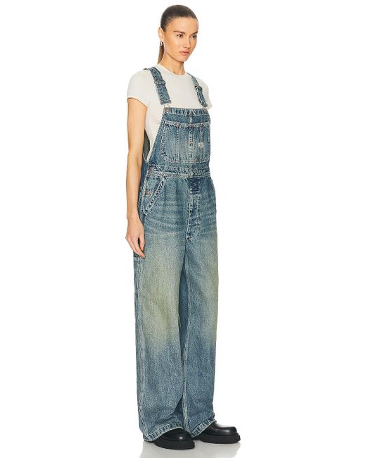 R13 Blue Darcy Overall