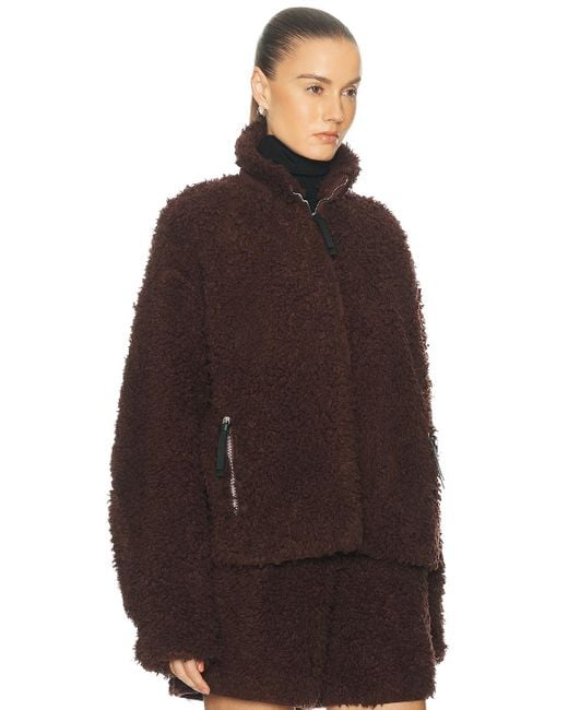 Jil Sander Brown 173 Gd Zip Up Jacket