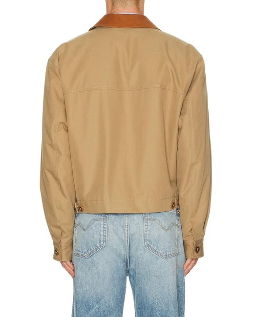Versace Blue Blouson for men