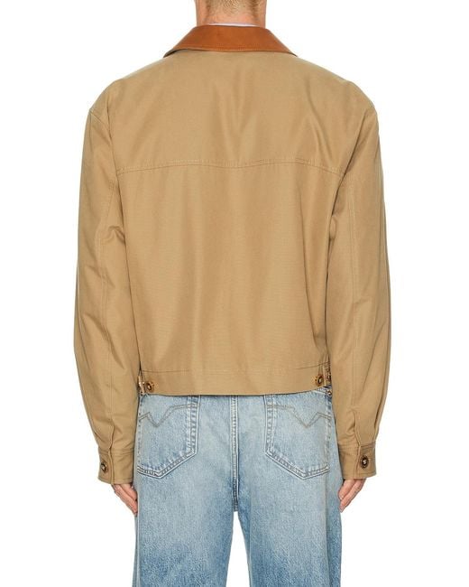 Versace Blue Blouson for men