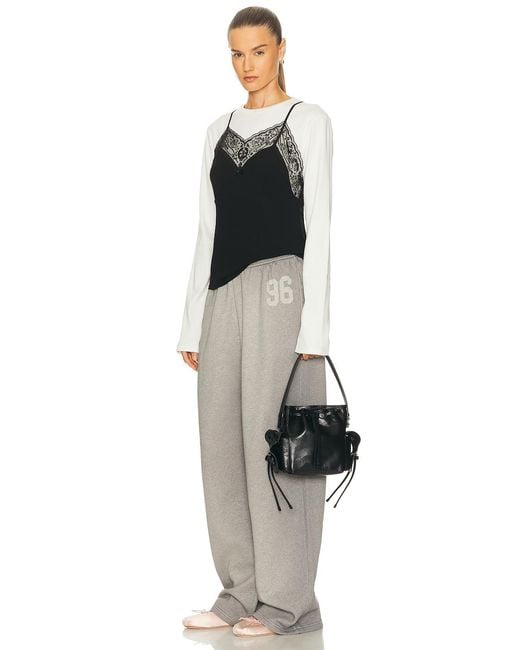 Acne Black Multipocket Mini Bucket Lux Bag