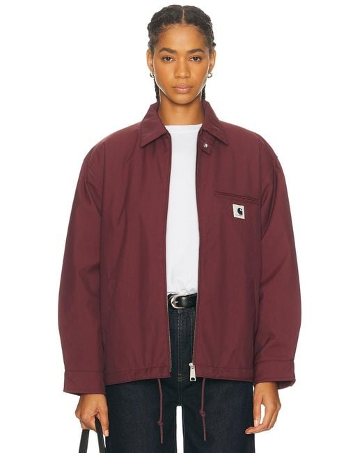Carhartt Purple Leroy Jacket