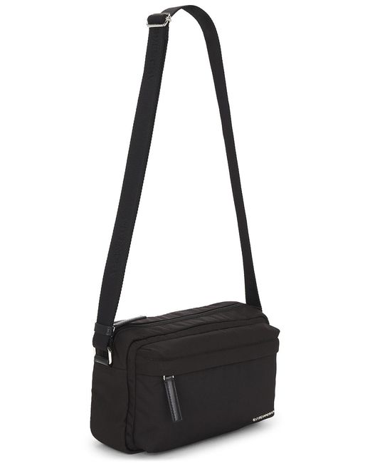 Givenchy Black Essential Crossbody Camera Bag for men