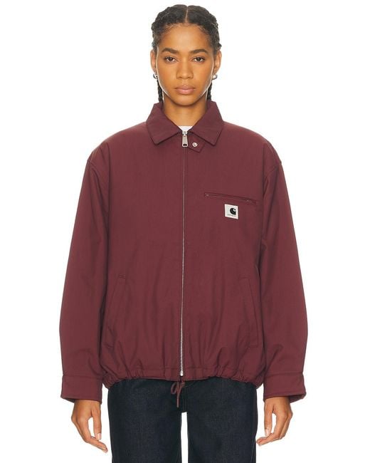 Carhartt Purple Leroy Jacket