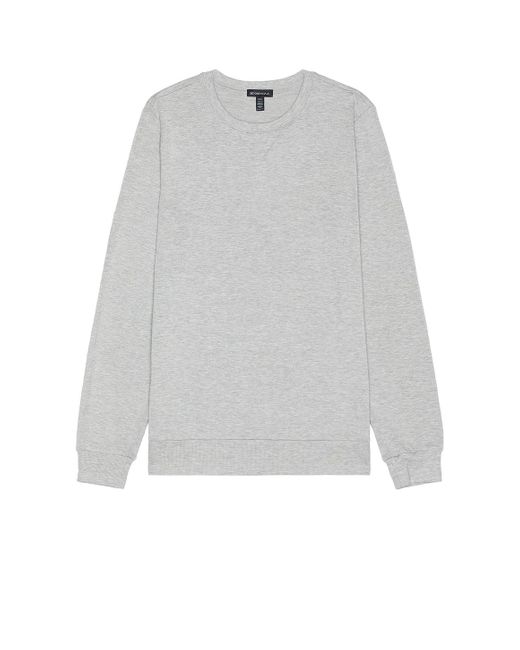 Beyond Yoga White Always Beyond Pullover Crew for men
