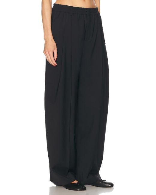 Alexander Wang Black Elasticated Sartorial Pant