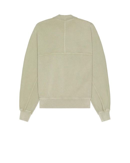 Agolde Green Idris Quarter Zip for men
