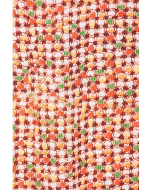 Heavy Manners Multicolor Double String Bikini Top