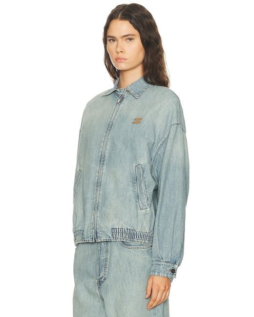 Miu Miu Blue Chambray Jacket
