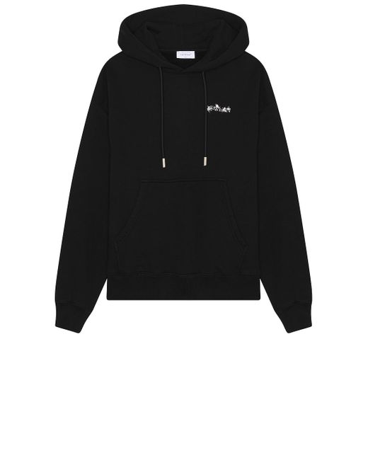 Off-White c/o Virgil Abloh Flower Arrow Skate Hoodie in Black for