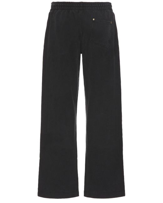 Casablanca Black Hotfix Printed Workwear Jogger for men