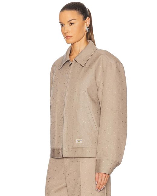 Alexander Wang Natural Boxy Workwear Jacket