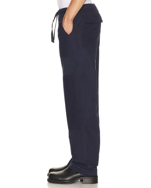 Jonathan Simkhai Blue Chases Utility Pant for men