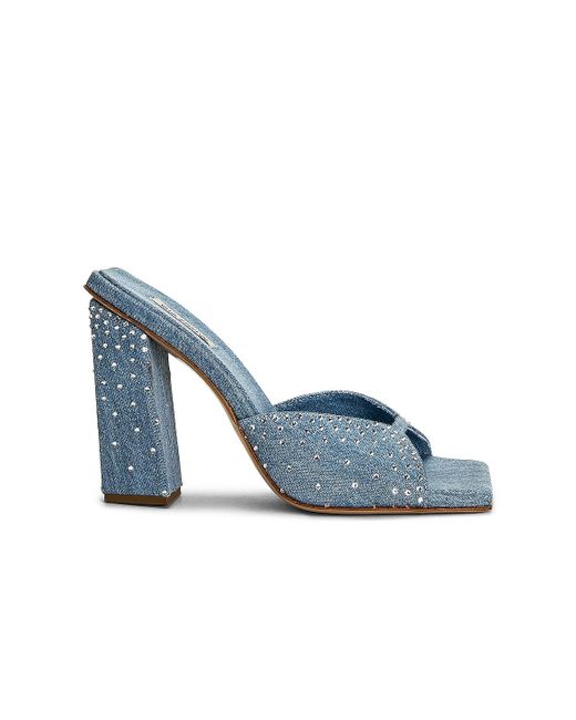 gia borghini x rhw toe ring mule
