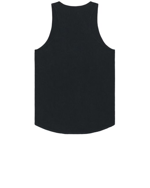 Willy Chavarria Black Graphic Tank for men