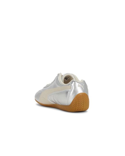 PUMA White Speedcat Sneaker