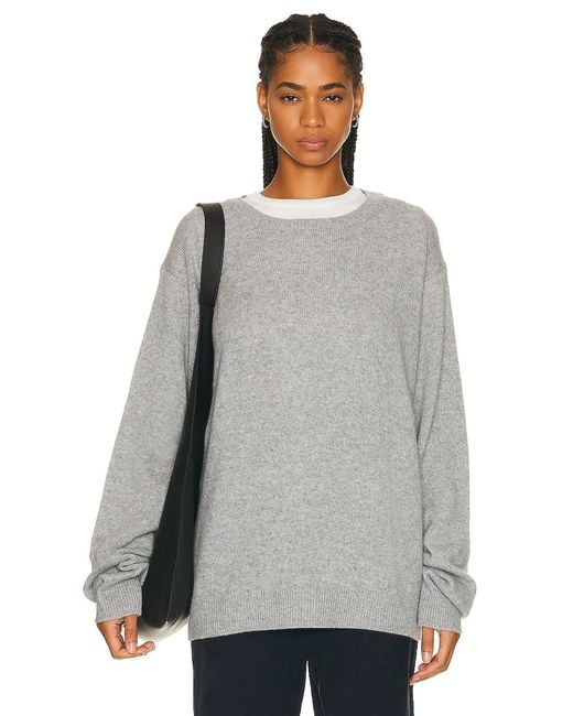 ÉTERNE Gray James Cashmere Sweater